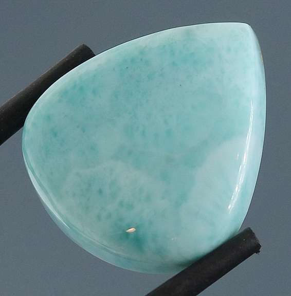 Collectors 16.65ct cloud blue Larimar cabochon