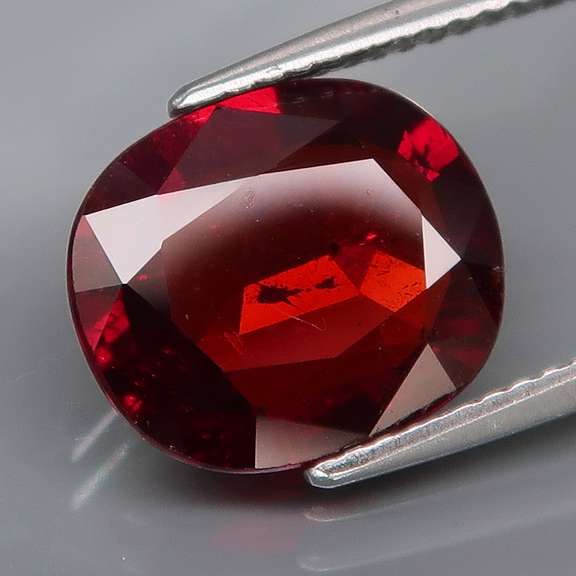 Ravishing 5.02ct cherry red Spessartite Garnet