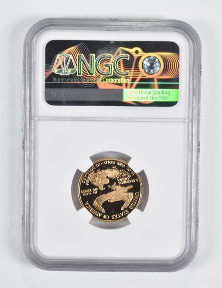 PF70 UCAM 2003-W $10 American Gold Eagle 1/4 Oz. .999 Fine Gold NGC