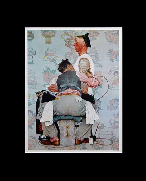 Norman Rockwell, Tattoo Artist
