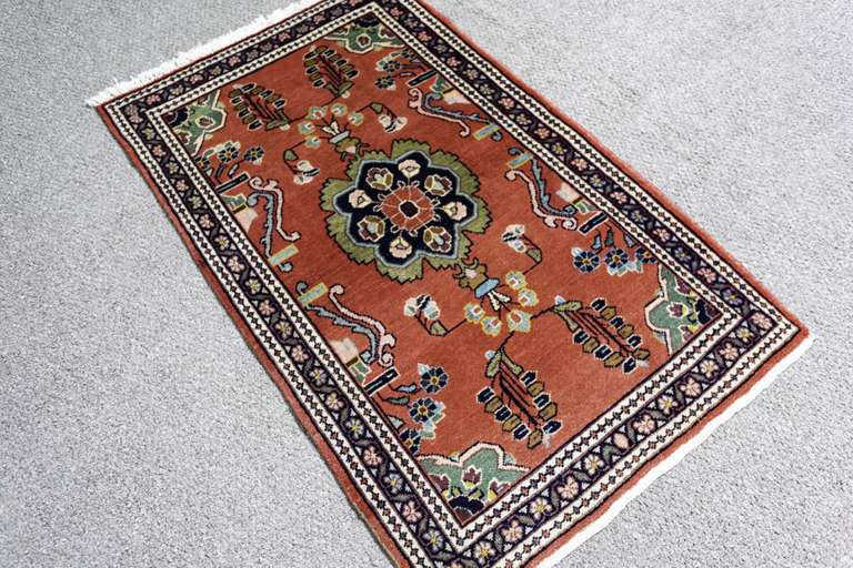 Authentic Persian Sarouk 2.6x4.2