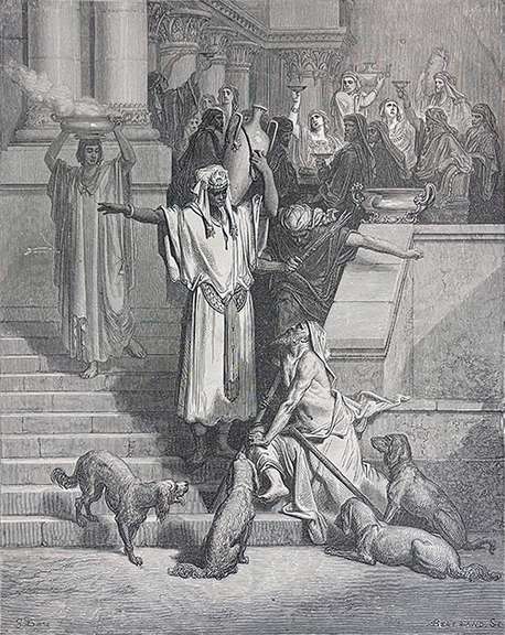 Gustav Dore, Lazarus and the Rich Man