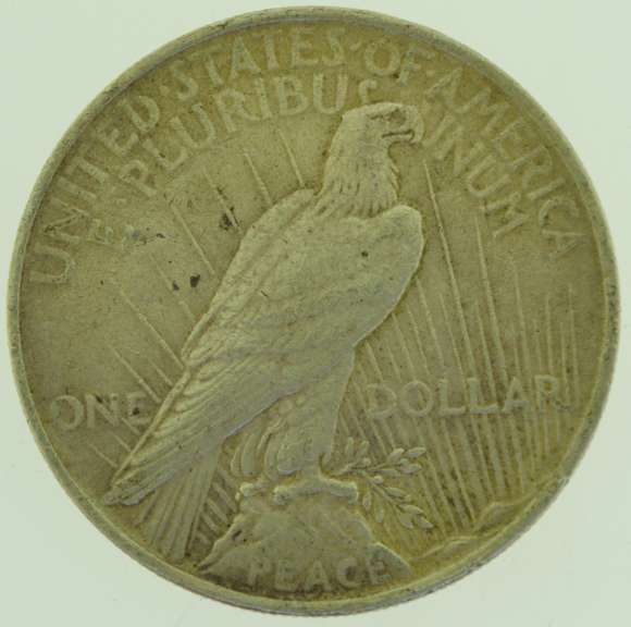 1923 $1 Silver Peace Dollar Coin