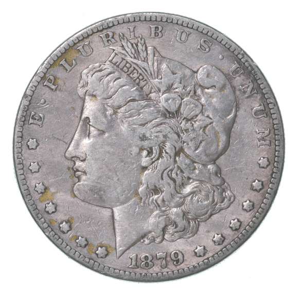 1879-S Morgan Silver Dollar Reverse Rev 78 1878