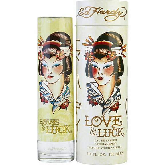 Ed Hardy Love & Luck by Christian Audigier Eau de Parfum Spray 3.4 oz