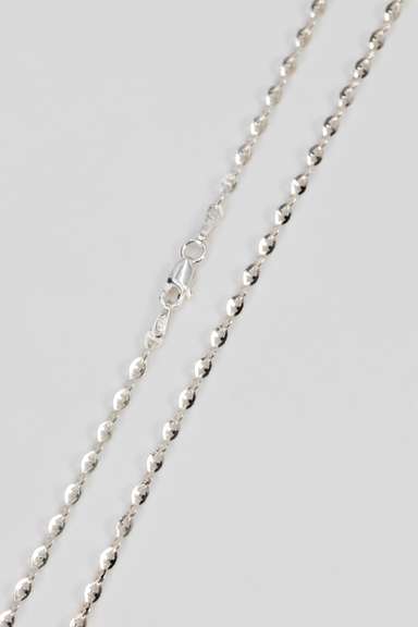 .925 Sterling Silver 2.5mm Twisted Mariner Chain 18 Inches (RARE)