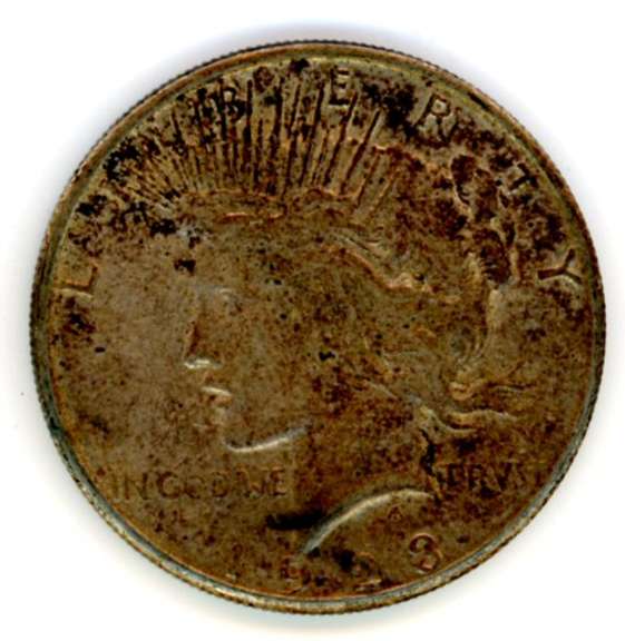 1922 Peace Silver Dollar