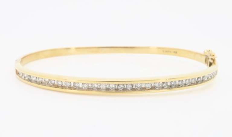 Diamond Bangle Bracelet