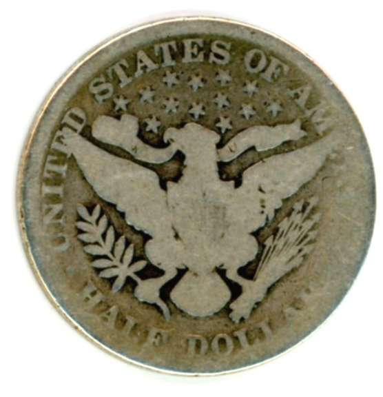1897 Barber Half Dollar
