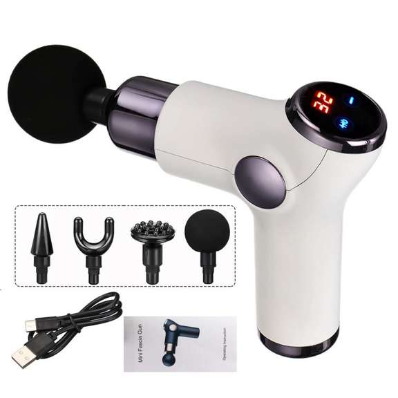 USB Electric Percussion Massage Gun Deep Muscles