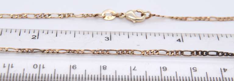 Lot of 2 Vintage 925 Sterling Silver Chains