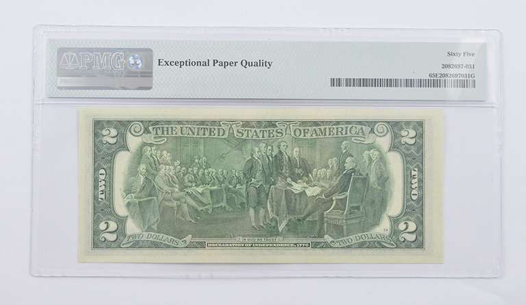 1976 $2 FR Note FR# 1935-C* 1993 Coin Currency Set PMG 65 EPQ GEM UNC