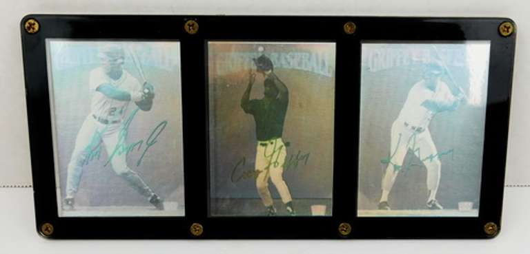 1992 - 3 Card Griffey Baseball Hologram Set w/COA