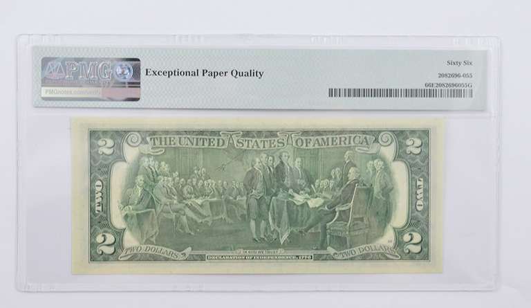 1976 $2 FR Note FR# 1935-C* 1993 Coin Currency Set PMG 66 EPQ GEM UNC
