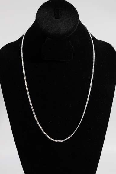 .925 Sterling Silver 2.8mm Diamond Cut Miami Cuban Link Chain 24 Inches