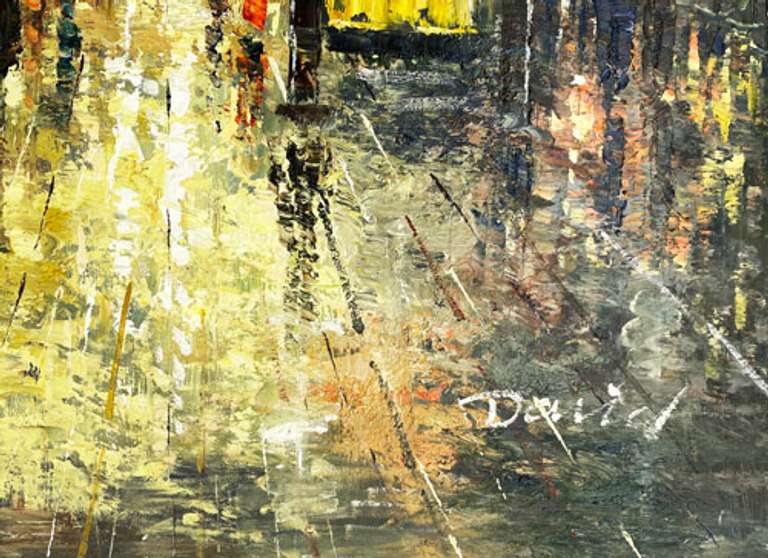 ONE OF A KIND BEAUTIFUL PAINTING ON CANVAS