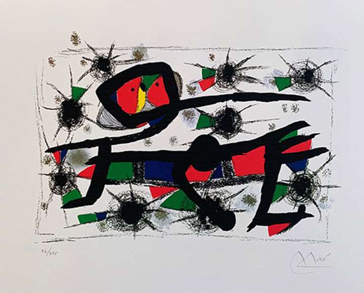 Joan Miro, Peinture Poesie