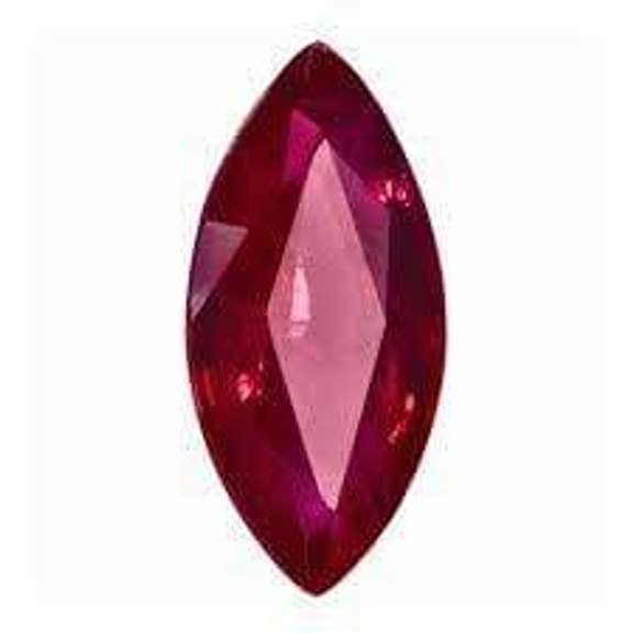 2.5X5MM MARQUISE LAB RUBY LOOSE GEMSTONE