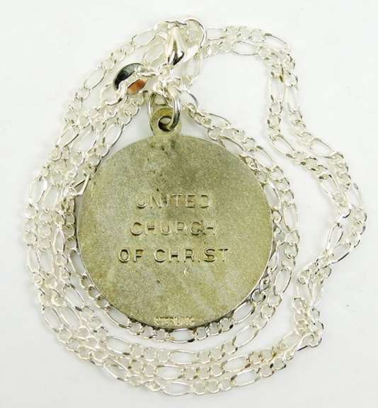 Sterling United Church of Christ Medal & Chain
