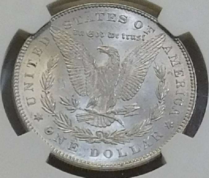 1878 7TF Rv 78 Morgan Dol NGC MS-61