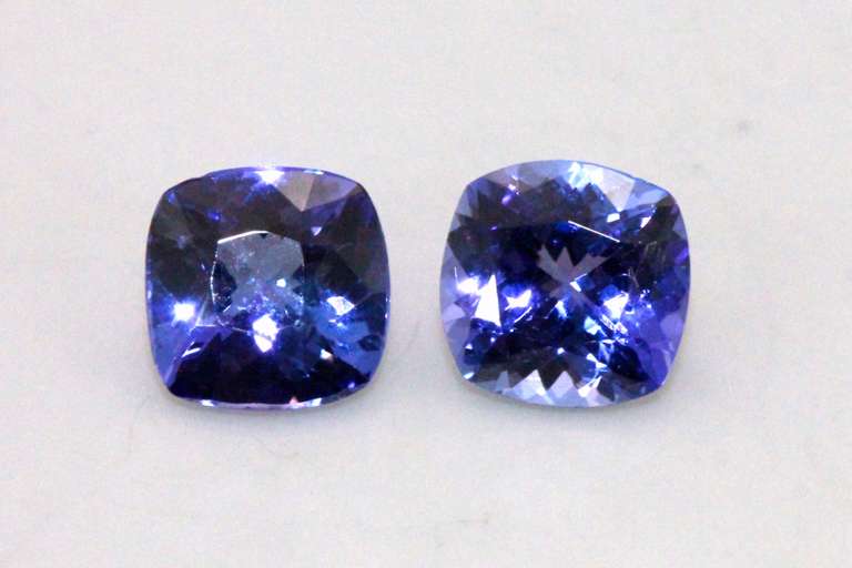 Fine Natural Tanzanite Pair - 314 cts.