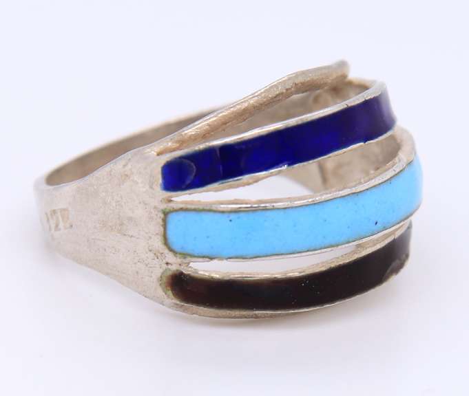 Sterling Silver Trio Ring