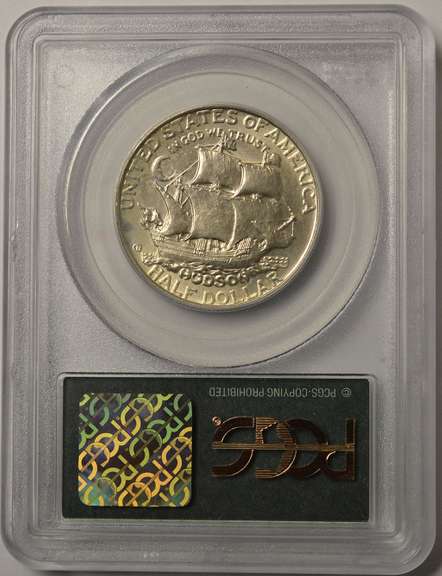 1935 Hudson Commemorative Half Dollar PCGS MS63