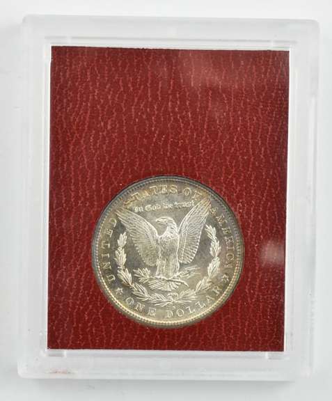 1880-S Morgan Silver Dollar Redfield Hoard GEM
