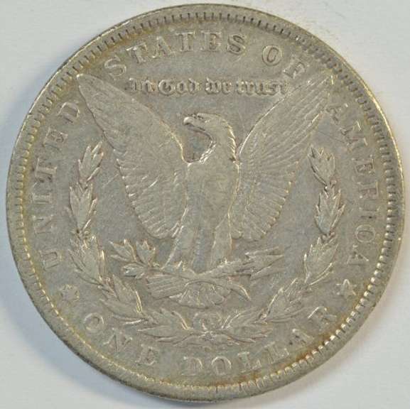 Better date 1894-O Morgan Silver Dollar. Very nice circ