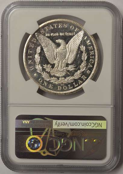 1883-CC Morgan Silver Dollar NGC MS63 DPL