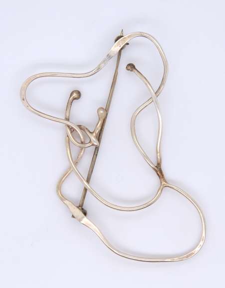 Vintage 925 Sterling Silver Brooch