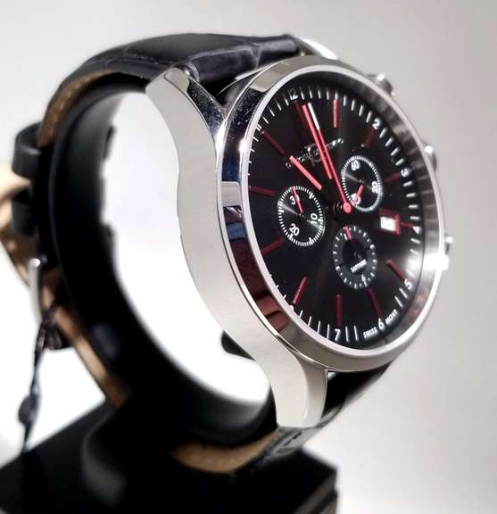 Italian men’s watch Officina Del Tempo Chrono Swiss Movement, Sapphire crystal, 100M water resistance