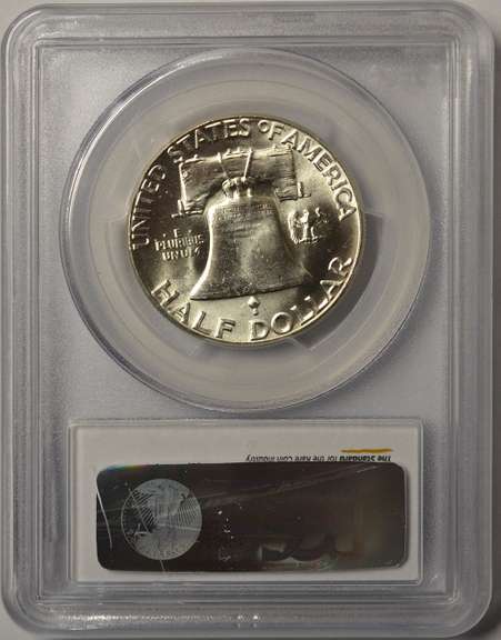 1961 Franklin Half Dollar PCGS MS64