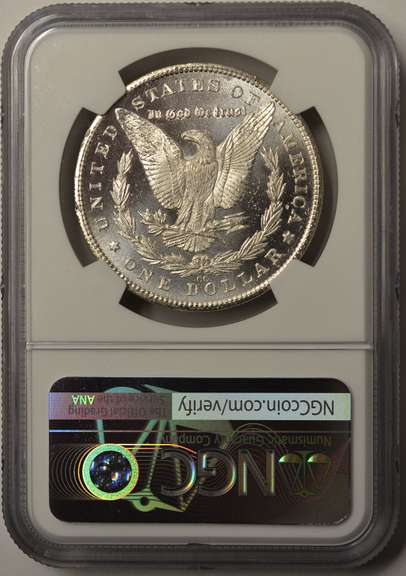 1884-CC Morgan Silver Dollar NGC MS63 PL "Proof Like"