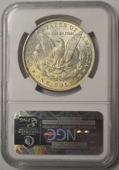1886 Morgan Silver Dollar NGC MS64