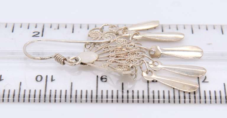 925 Sterling Silver Dangle Earrings