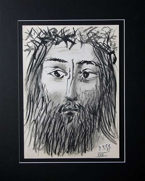 Vintage Pablo Picasso Lithograph Circa 1961
