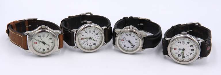 Group Lot of 4 Swiss Army Watches