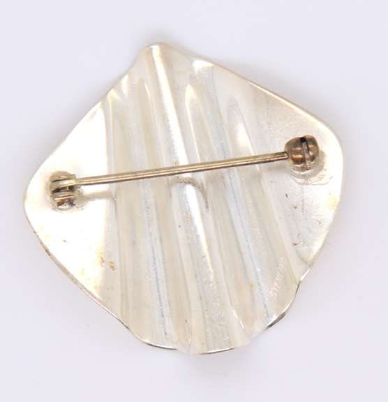 Vintage 925 Sterling Silver Signed Brooch