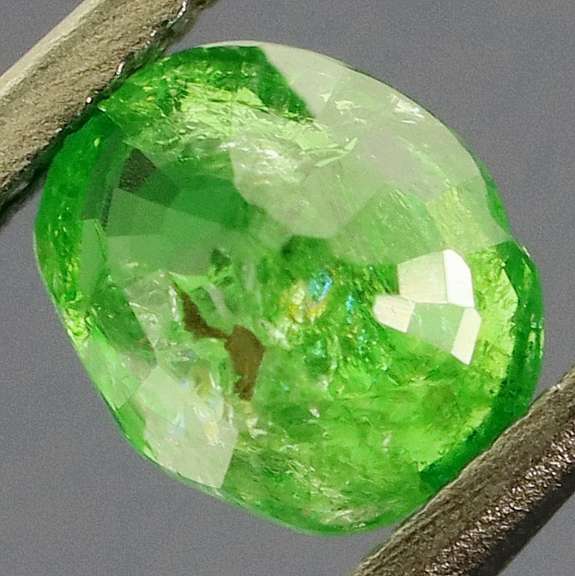 Collectors .74ct vivid kelly green Tsavorite Garnet