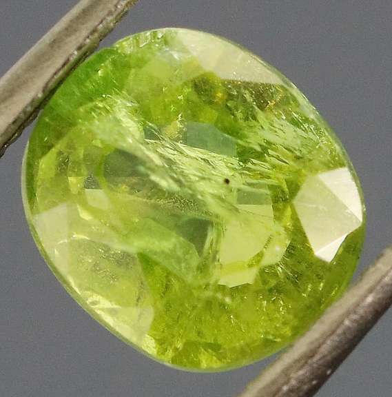 Top yellow green 1.83ct Tsavorite Garnet