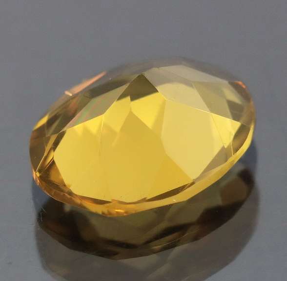 Rich 3.76ct 12mm golden Citrine