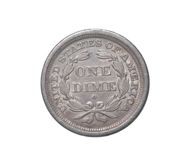 1841-O Seated Liberty Dime
