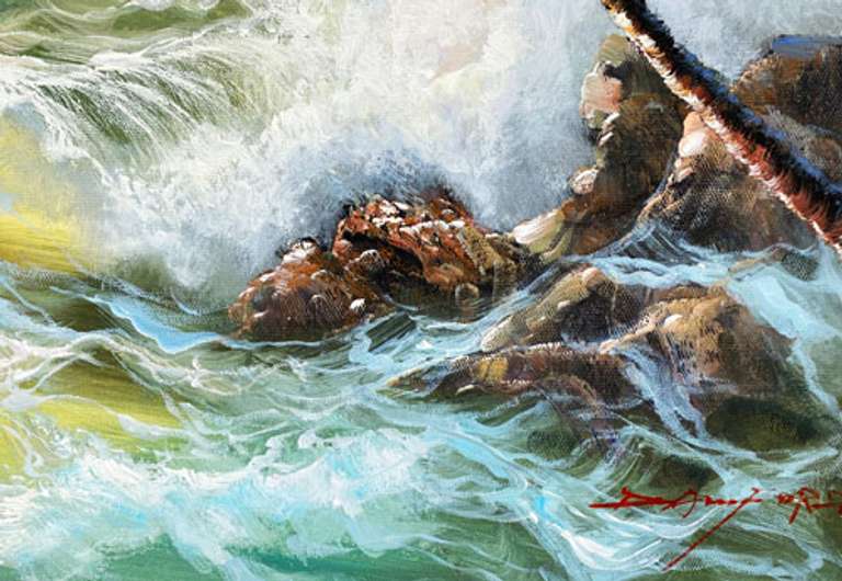VERY BEAUTIFUL PAINTING ON CANVAS