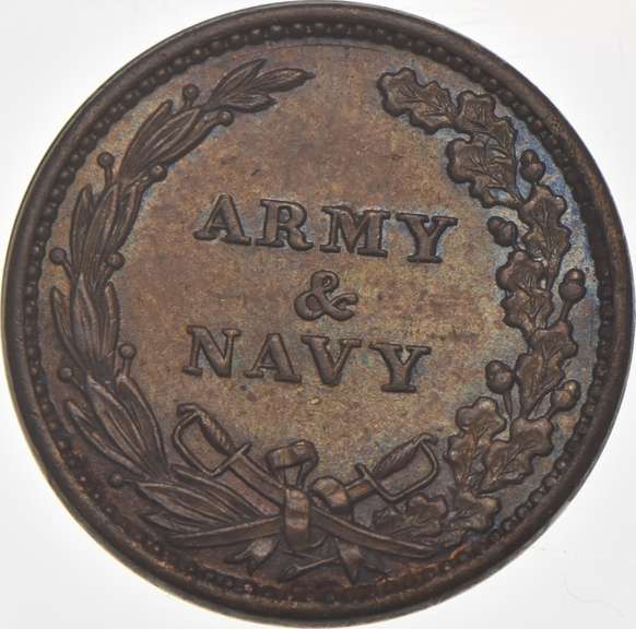 1863 Army & Navy Civil War Token