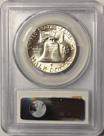 1963-D Franklin Half Dollar PCGS MS64