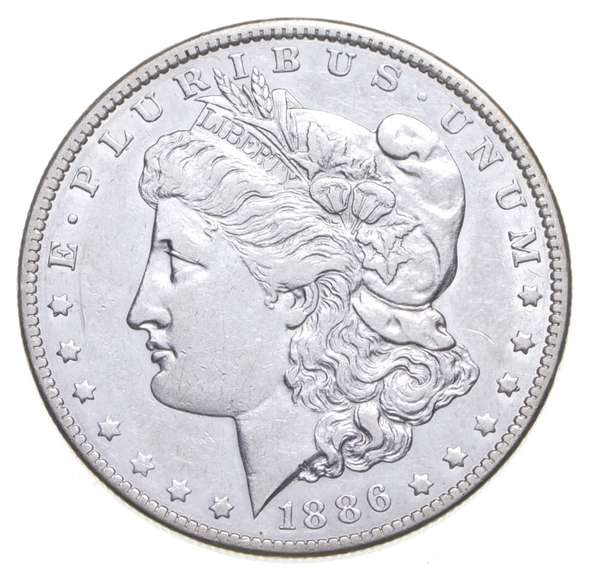 1886-O Morgan Silver Dollar