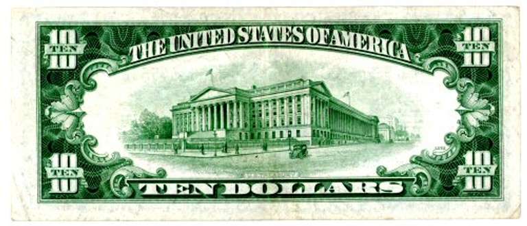 1934-C $10 Federal Reserve Note