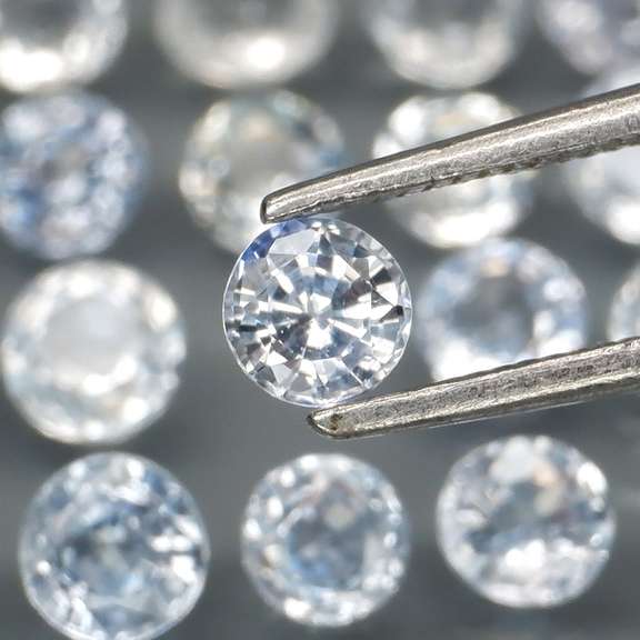 Exquisite 4.38ct 20 piece Ceylon Sapphire set -heated only!