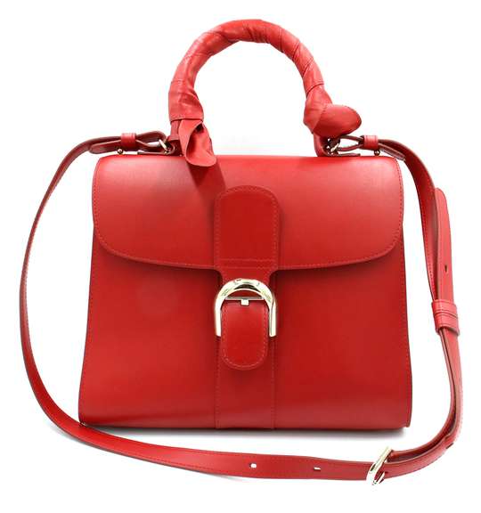 Delvaux Brilliant MM Top Handle Satchel W/Dust Bag